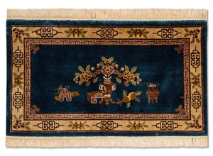 Seidenteppich - China Seide 122 x 69 cm Teppichbrücke