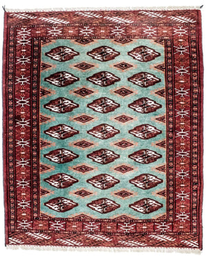 Turkaman Teppich 124 x 100 cm