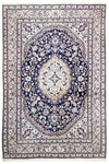 Tapis de Nain - 9 lignes Tapis 199x291cm - Tapis persan - Rectangle / Bleu / 199 x 291 cm Rectangle