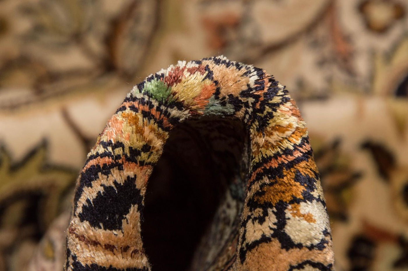 Cashmere di seta Tappeto 342x234cm - Tappeto orientale