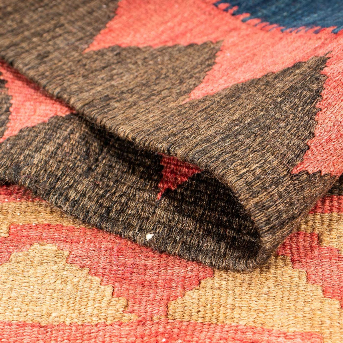 Kelim Teppich - Old 200 x 110 cm - mehrfarbig