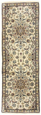 Perserteppich - Nain - Royal 254 x 88 cm Teppich Läufer