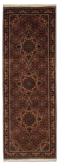 Tapis de couloir Tapis persan - Bidjar - 214 x 75 cm - multicolore