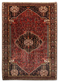 Tapis persan - Nomadic - 245 x 161 cm - rouge