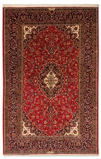 Tapis persan - Keshan - 216 x 141 cm - rouge