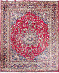 Tapis persan - Classique - 396 x 298 cm - rouge