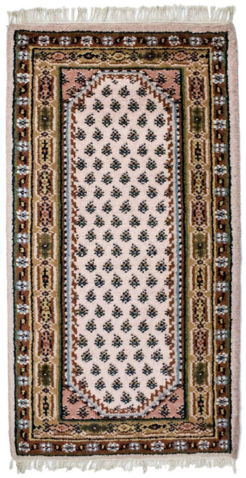 Wollteppich 137 x 74 cm Teppichbrücke