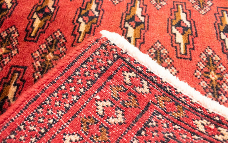 Turkaman Teppich 100 x 50 cm - rot