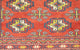 Turkaman Teppich 100 x 50 cm - rot