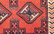 Turkaman Teppich 100 x 50 cm - rot