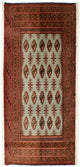 Tappeto Turkaman 100x50cm - Tappeto persiano