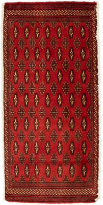 Turkaman Teppich 130 x 60 cm - rot