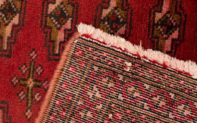 Turkaman Teppich 130 x 60 cm - rot