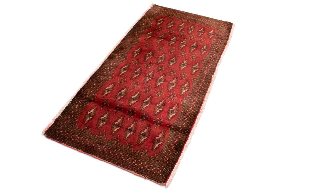 Turkaman Teppich 130 x 60 cm - rot