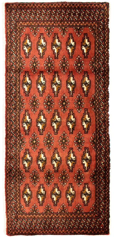 Turkaman Teppich 60x130cm - Orientteppich