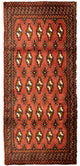 Turkaman Teppich 130 x 60 cm - rost