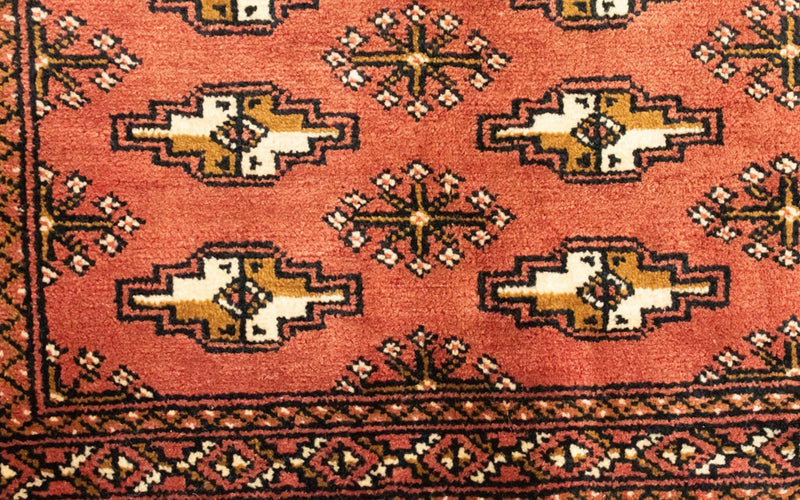 Turkaman Teppich 130 x 60 cm - rost