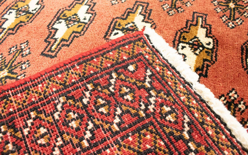 Turkaman Teppich 130 x 60 cm - rost