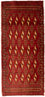 Tapis Turkaman - 130 x 60 cm - rouge