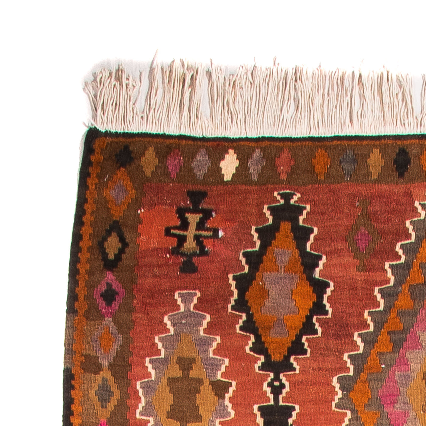Kilim ancien Tapis 330x130cm