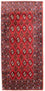 Turkaman Teppich 130 x 60 cm - rot