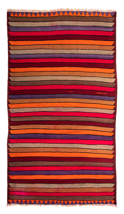 Kilim ancien Tapis 125x355cm