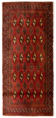 Turkaman Teppich 130x60cm - Orientteppich