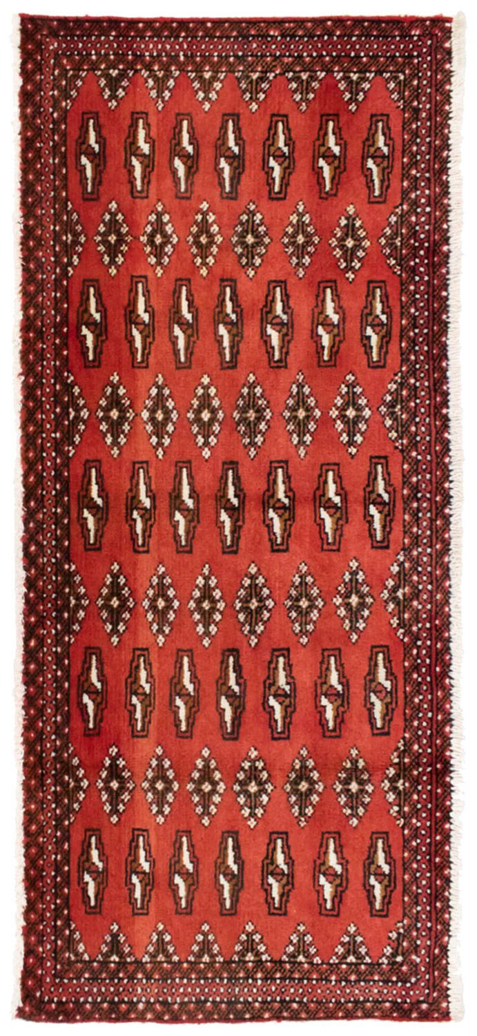 Turkaman Teppich 130 x 60 cm - rot