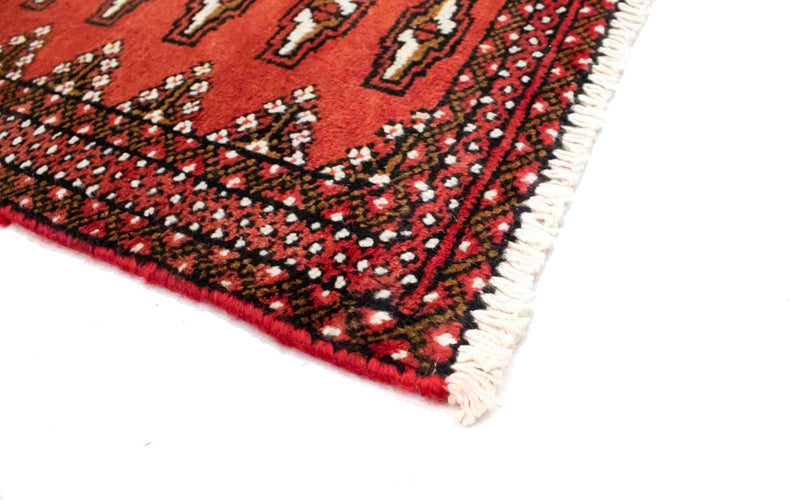Turkaman Teppich 130 x 60 cm - rot