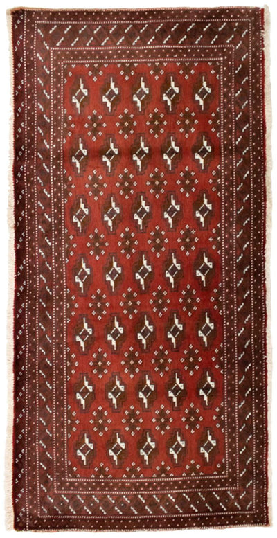Turkaman Teppich 60x130cm - Orientteppich