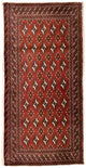Tappeto Turkaman 130x60cm - Tappeto persiano