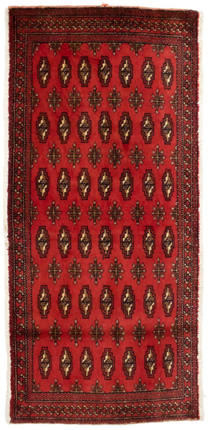 Turkaman Teppich 130 x 60 cm - rot