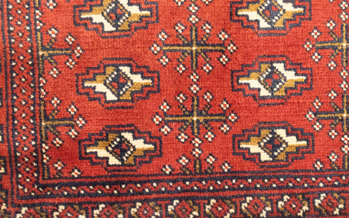 Turkaman Teppich 130 x 60 cm - rost