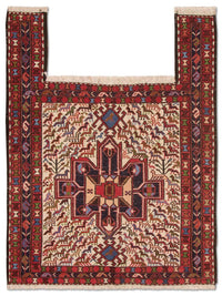 Tapis Kelim - Oriental carré  - 99 x 95 cm - beige