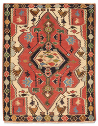 Tapis Kelim - Oriental - 147 x 112 cm - rouge