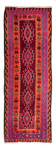 Kelim Teppich - Old 390 x 141 cm - mehrfarbig