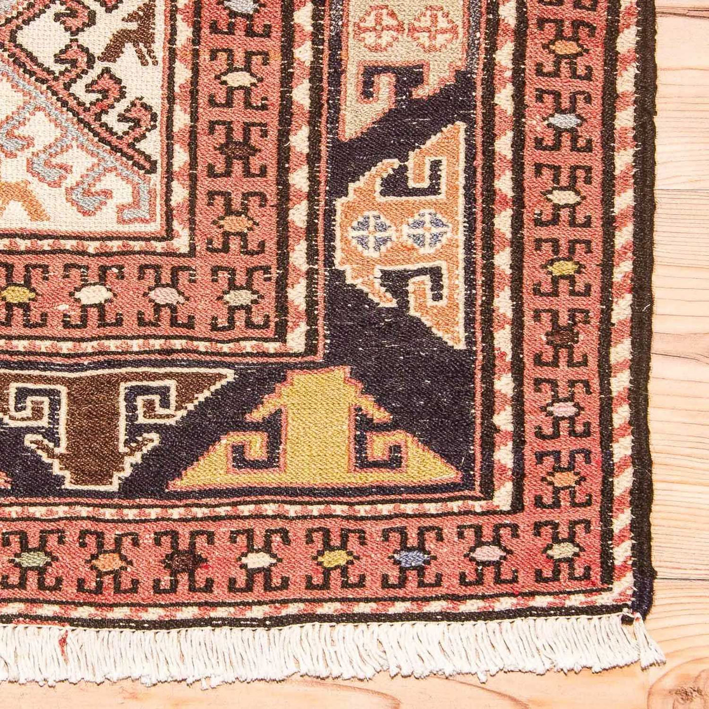 Kelim Seide Tappeto 194x122cm