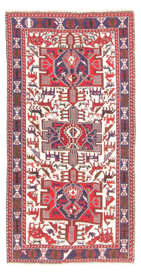 Tapis de couloir Tapis Kelim - Oriental - 205 x 110 cm - crème