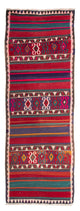Kilim ancien Tapis 140x370cm