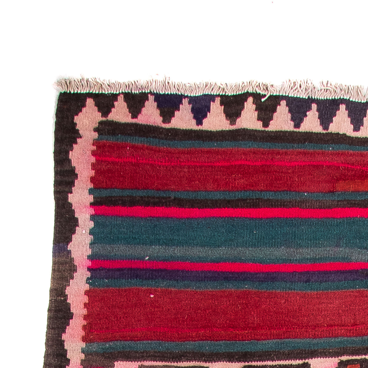 Kilim ancien Tapis 140x370cm