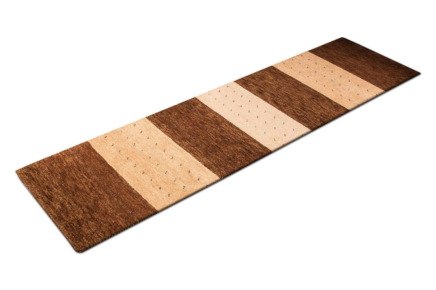 Gabbeh Teppich Indus 302x82cm - Wollteppich