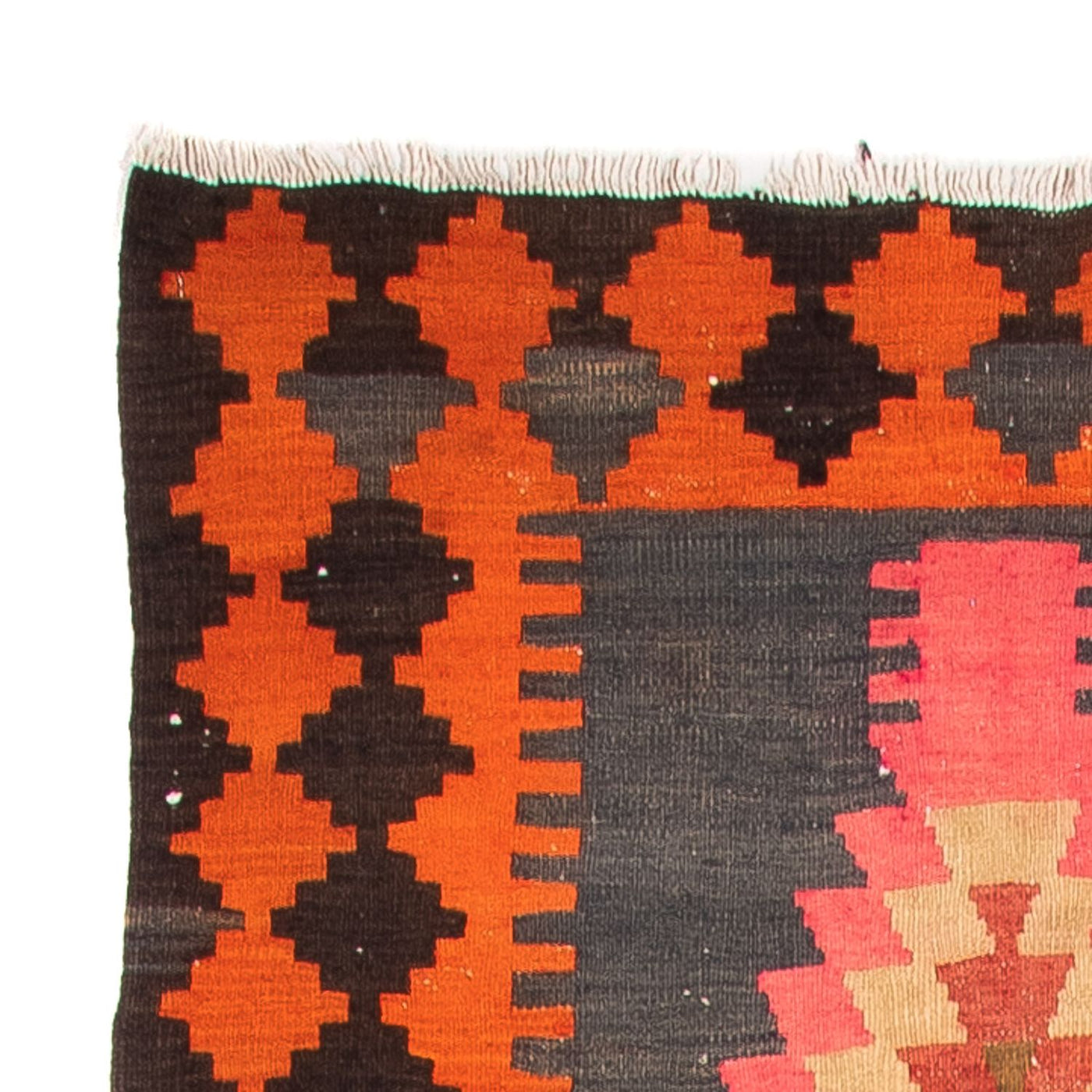 Kilim ancien Tapis 340x100cm