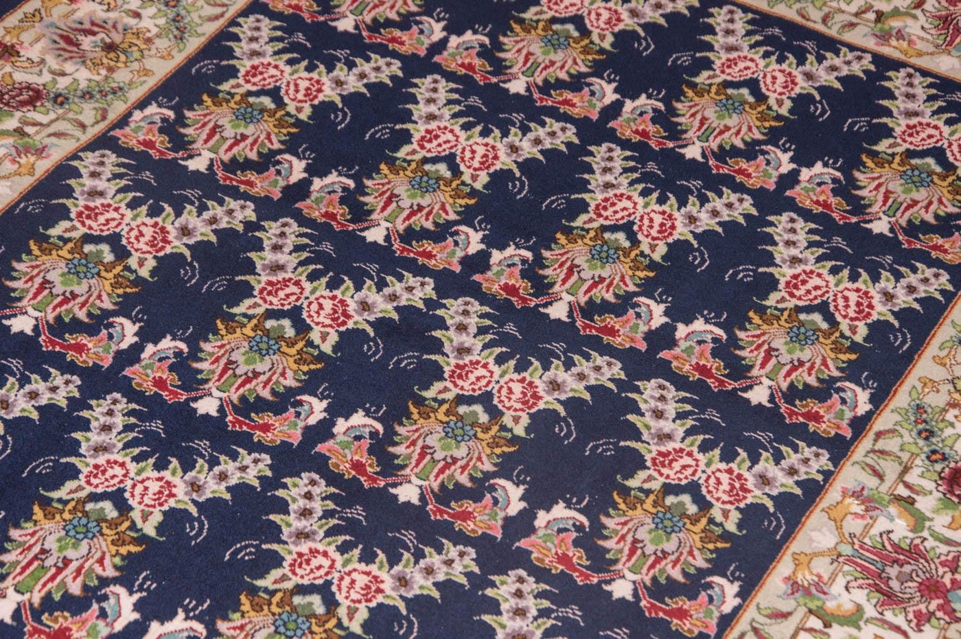 Täbriz - 50 Raj Teppich 137x103cm - Perserteppich