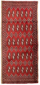 Tapis Turkaman 130x60cm - Tapis persan
