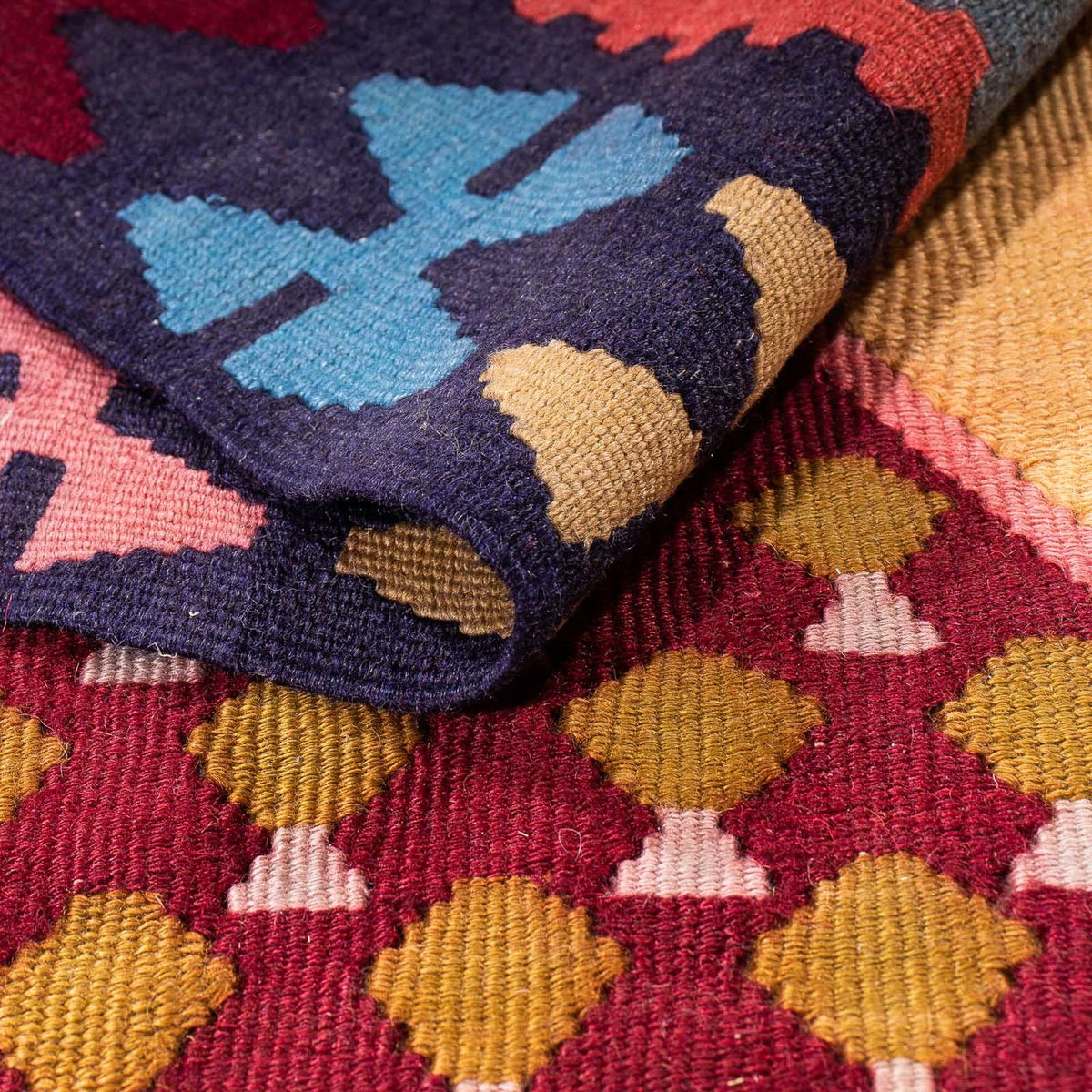 Kelim Teppich - Old 280 x 140 cm - mehrfarbig