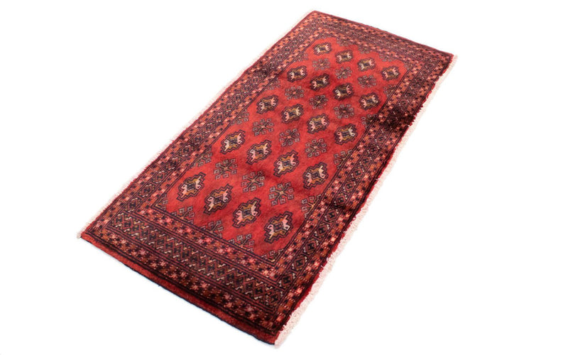 Turkaman Teppich 130 x 60 cm - rot