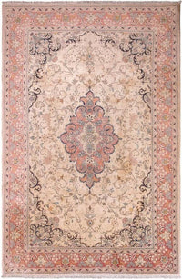 Tapis persan - Tabriz - Royal - 300 x 199 cm - rose