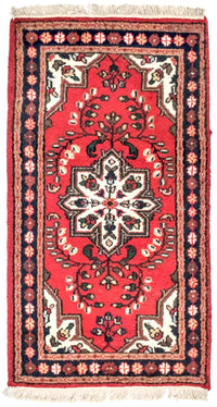 Tappeto orientale - 160 x 90 cm - rosso