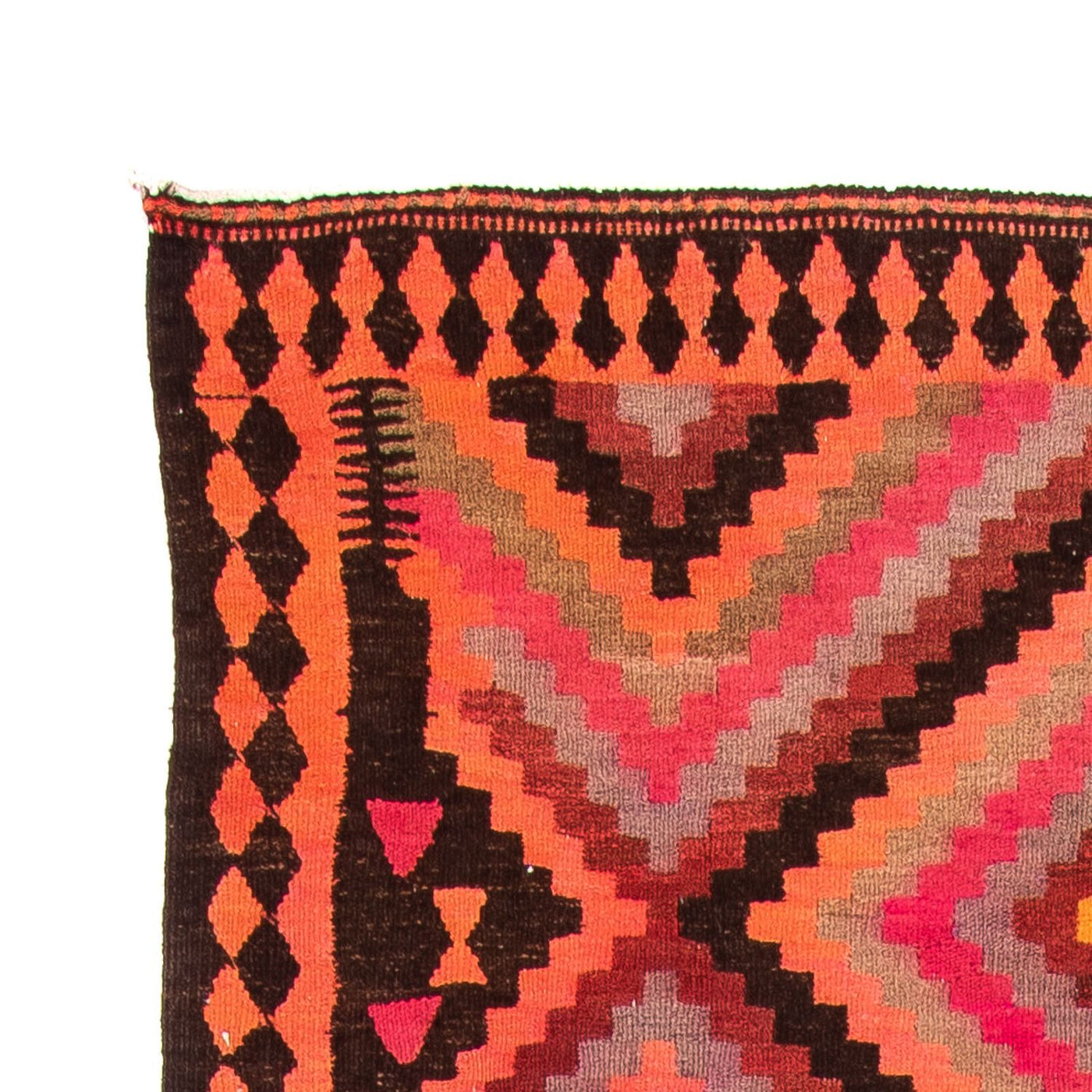 Kilim ancien Tapis 370x140cm
