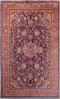 Tapis persan - Classique - 308 x 193 cm - bleu